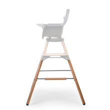 Load image into Gallery viewer, Childhome Evolu Extra Long Legs + Footrest - Natural Anthracite