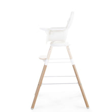 Load image into Gallery viewer, Childhome Evolu Extra Long Legs + Footrest - Natural White