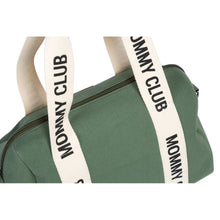 Load image into Gallery viewer, Childhome Mommy Club Signature Nursery Bag - Canvas Green