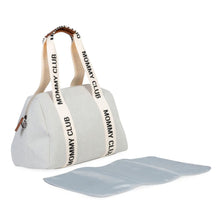 Load image into Gallery viewer, Childhome Mommy Club Signature Nursery Bag - Canvas White