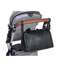Load image into Gallery viewer, Childhome Mommy Club Signature Nursery Bag - Vegan Leather Black