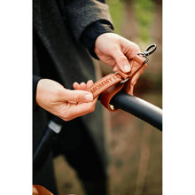 Load image into Gallery viewer, Childhome Mommy Club Signature Nursery Bag - Vegan Leather Brown