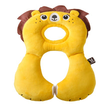 Load image into Gallery viewer, Benbat Travel Friends Total Support Headrest 1-4yrs - Lion