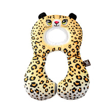 Load image into Gallery viewer, Benbat Travel Friends Savannah Total Support Headrest 1-4yrs - Leopard