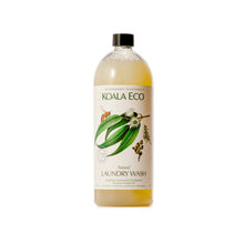 Load image into Gallery viewer, Koala Eco Natural Laundry Wash Lemon Scented Eucalyptus & Rosemary Essential Oil - 1L Refill