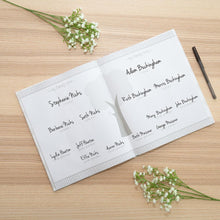 Load image into Gallery viewer, Pearhead Little Pear Chevron Baby Book - Grey