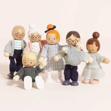 Load image into Gallery viewer, Le Toy Van Wooden Dolls House Family