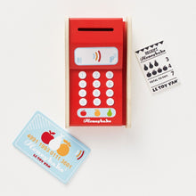 Load image into Gallery viewer, Le Toy Van Wooden Shop Card Machine