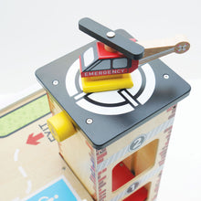Load image into Gallery viewer, Le Toy Van Fire & Rescue Wooden Garage