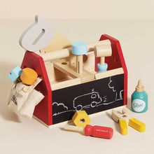 Load image into Gallery viewer, Le Toy Van Wooden Tool Box & Tools