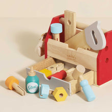 Load image into Gallery viewer, Le Toy Van Wooden Tool Box & Tools