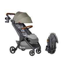 Load image into Gallery viewer, Ergobaby Metro+ Deluxe Compact City Stroller - Empire State Green