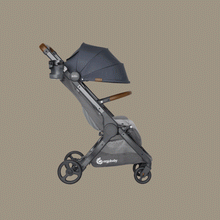 Load image into Gallery viewer, Ergobaby Metro+ Deluxe Compact City Stroller - London Grey