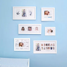Load image into Gallery viewer, Pearhead Babyprints Photo Frame - White