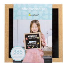 Load image into Gallery viewer, Pearhead First Day of School Letterboard Set with Stickers
