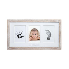 Load image into Gallery viewer, Pearhead Babyprints Photo Frame - Rustic