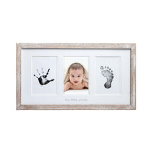 Load image into Gallery viewer, Pearhead Babyprints Photo Frame - Rustic