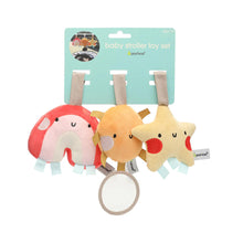 Load image into Gallery viewer, Pearhead Stroller Toy Set of 3 - Rainbow