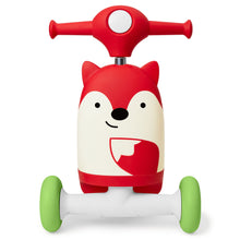 Load image into Gallery viewer, Skip Hop Zoo Ride On 3 in 1 Scooter - Fox