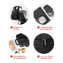 Load image into Gallery viewer, Skip Hop Forma Nappy Backpack - Black