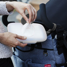 Load image into Gallery viewer, Skip Hop Grab & Go Perfect Snug Seal Wipes Case - Grey