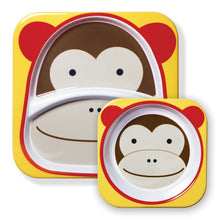 Load image into Gallery viewer, Skip Hop Zoo Melamine Set - Monkey