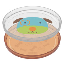 Load image into Gallery viewer, Skip Hop Zoo Smart Serve Non Slip Plates - Dog