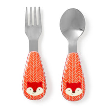 Load image into Gallery viewer, Skip Hop Zoo Utensils Fork & Spoon - Fox