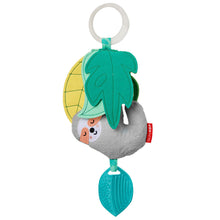 Load image into Gallery viewer, Skip Hop Tropical Paradise Sloth Jitter Toy