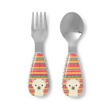 Load image into Gallery viewer, Skip Hop Zoo Utensils Fork & Spoon - Llama