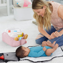 Load image into Gallery viewer, Skip Hop Nursery Style Light Up Nappy Caddy - Pink Heather