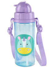 Load image into Gallery viewer, Skip Hop Zoo PP Straw Bottle (Long Strap) - Unicorn
