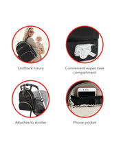 Load image into Gallery viewer, Skip Hop Envi Luxe Diaper Backpack - Black