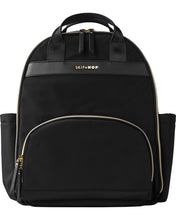 Load image into Gallery viewer, Skip Hop Envi Luxe Diaper Backpack - Black