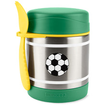 Load image into Gallery viewer, Skip Hop Spark Style Insulated Food Jar - Soccer/Football