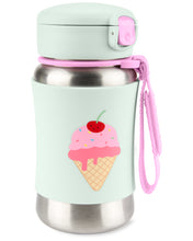 Load image into Gallery viewer, Skip Hop Spark Style Stainless Steel Straw Bottle - Ice Cream