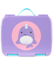 Load image into Gallery viewer, Skip Hop Zoo Bento Lunch Box - Narwhal