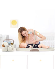 Load image into Gallery viewer, Skip Hop Nursery Style Light Up Diaper Caddy - Oat