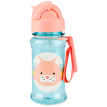 Load image into Gallery viewer, Skip Hop Zoo Tritan Renew Straw Bottle - Cat