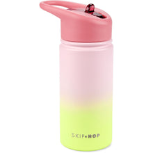 Load image into Gallery viewer, Skip Hop Wander Stainless Steel Water Bottle - Ombre Pink