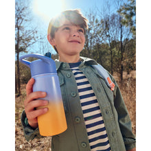 Load image into Gallery viewer, Skip Hop Wander Stainless Steel Water Bottle - Ombre Blue