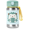 Skip Hop Zoo Stainless Steel Straw Bottle - Hedgehog