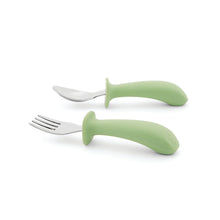 Load image into Gallery viewer, Skip Hop Besties Squad Fork & Spoon Set - Green