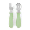 Skip Hop Besties Squad Fork & Spoon Set - Green