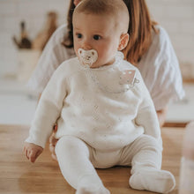 Load image into Gallery viewer, Suavinex Jewel Chain Soother Clip Crown - Spread Joy Silver