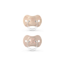 Load image into Gallery viewer, Suavinex Spread Joy SX Pro Silicone Soother 0-6months 2 Pack - Gold