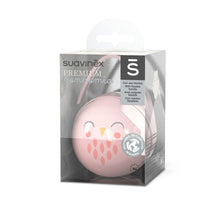 Load image into Gallery viewer, Suavinex Duo Soother Case - Bonhomia Owl Pink