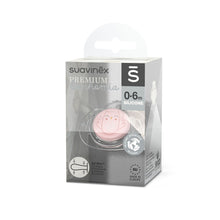 Load image into Gallery viewer, Suavinex Premium Soother with SX Pro Physiological Silicone Teat 0-6M - Bonhomia Owl Pink