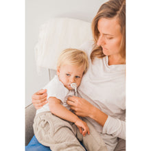 Load image into Gallery viewer, Suavinex Premium Soother with SX Pro Physiological Silicone Teat 0-6M - Bonhomia Owl Pink