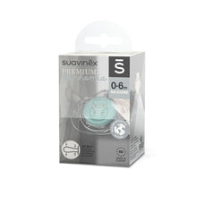 Load image into Gallery viewer, Suavinex Premium Soother with SX Pro Physiological Silicone Teat 0-6M - Bonhomia Owl Green